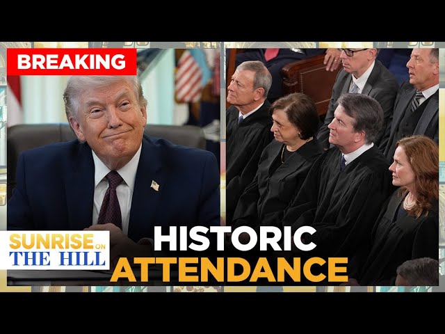 BREAKING: Trump to become first sitting president to attend SCOTUS oral arguments | Sunrise