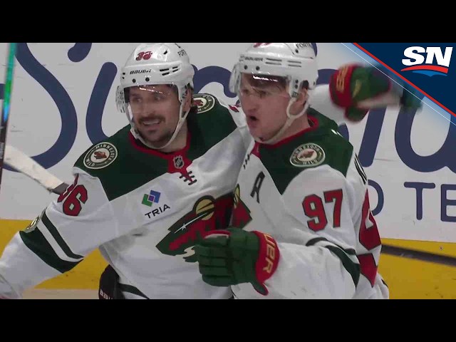 Kirill Kaprizov Pots Hat Trick vs. Red Wings