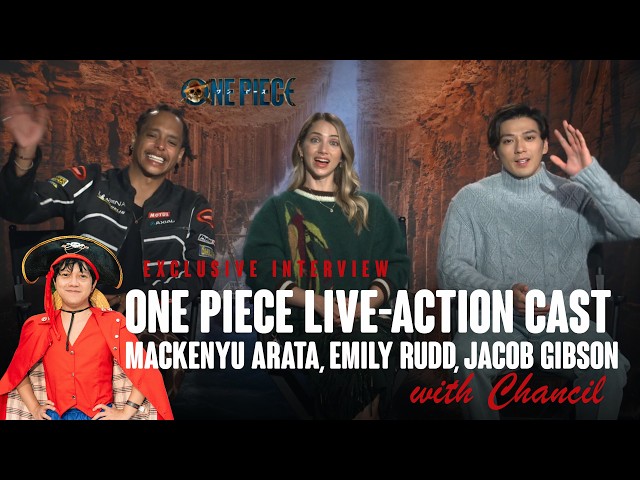 One Piece Live Action Interview: Mackenyu Arata, Emily Rudd, Jacob Gibson wih Chancil #OnePiece
