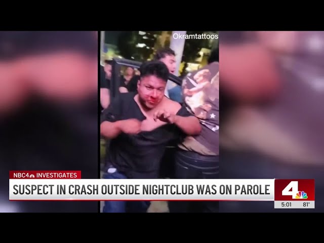 Man suspected of East Hollywood nightclub crash was on parole