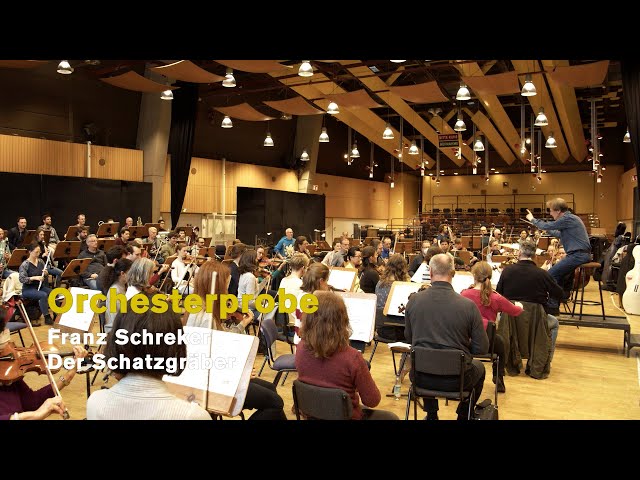 Franz Schreker: DER SCHATZGRÄBER (Orchestra rehearsal, April 2022)