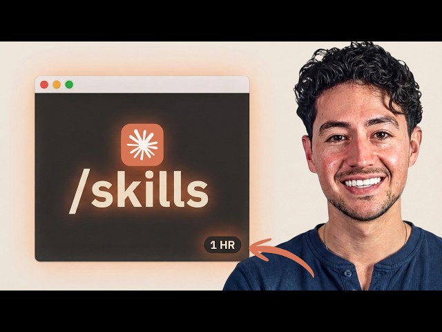 CLAUDE SKILLS FULL COURSE: Automate Your Work (2026)