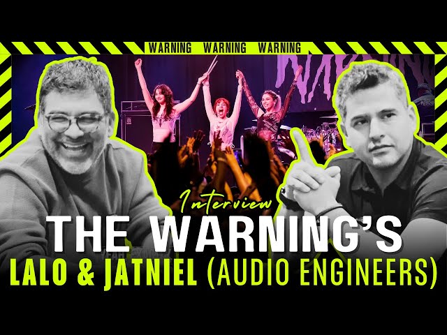 Behind The Sound: THE WARNING's Audio Engineers LALO & JATNIEL | English & Spanish Captions
