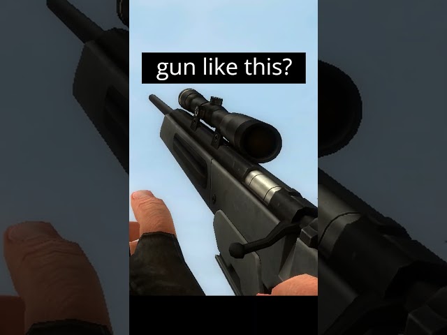 the WEIRDEST VIDEOGAME GUNS... #shorts #gaming #gamingshorts #cs2 #funfacts #gamingvideos #csgo