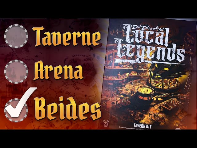 Local Legends Tavern Kit (D&D 5e) Review - Wie divers können Tavernen sein?