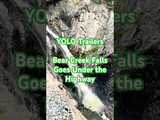 Surprised by Bear Creek Falls Near Ouray, Colorado - YOLO Trailers