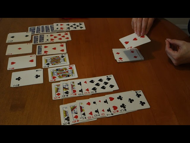 ASMR Solitaire Game - Soft Spoken - Card Sounds