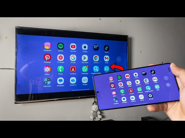 Screen Mirroring Samsung Galaxy to Android TV or Chromecast TV (Free & Wireless) 2026