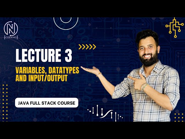 Variables and Data Types in Java | Input Output | Java Tutorial in Hindi | Code With Neeraj