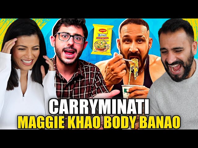 CARRYMINATI | MAGGIE KHAO BODY BANAO | Tarun Gill Roast | REACTION!!