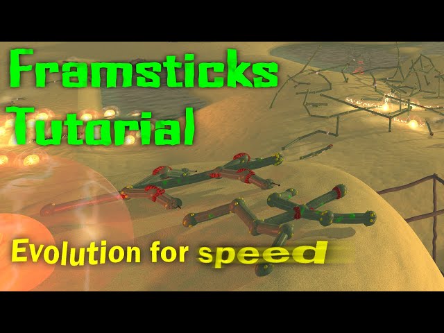 Framsticks tutorial #7: Evolution for speed