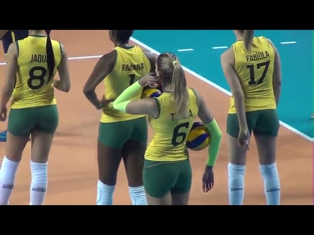 Brazil women volleyball national team - Thaisa the best player