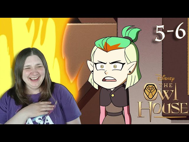 AMITY  AND LUZ BATTLE! - Let's Watch: The Owl House - [S1]E5-6