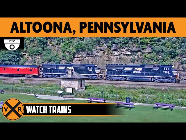 Horseshoe Curve – Altoona, Pennsylvania, USA | LIVE Train Camera (PTZ)