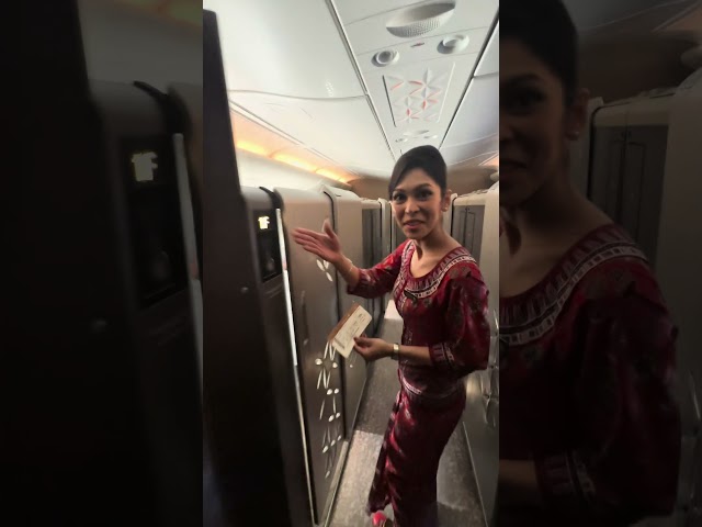 Singapore Airlines has created a class above first and it is called suites #flight #travel