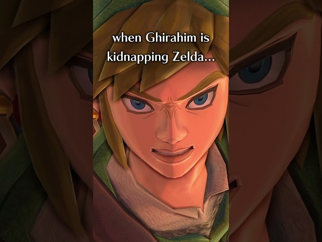 Link really loves Zelda
