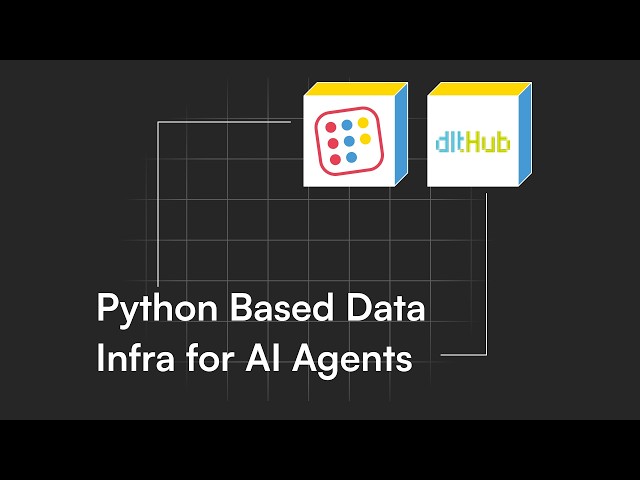 Python Based Data Infra for AI Agents