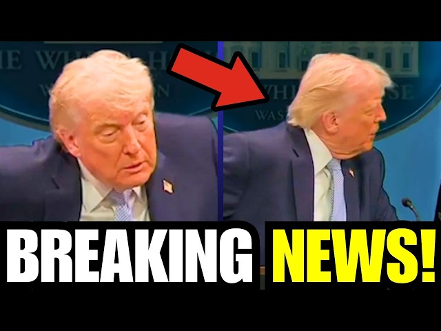🚨 HOLY SH*T! Trump VISIBLY INSANE in STUNNING presser