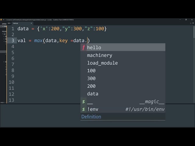Getting key with maximum value in dictionary?