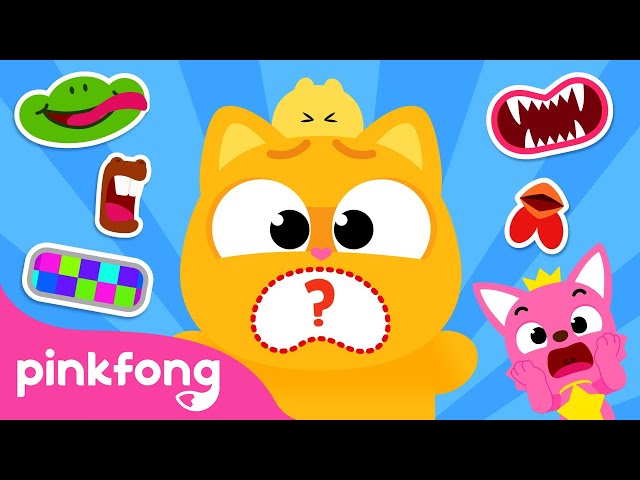 [Pinkfong x Ninimo] Oh no! Where did my mouth go? | Find the missing mouth | Pinkfong Official