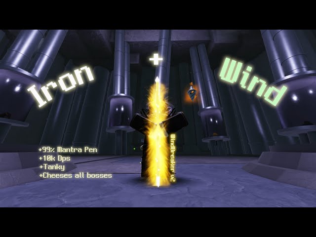 This PVE build can kill bosses in seconds in Deepwoken PVE | Wind Breaker V2