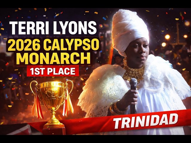 TerrI Lyons Blessings - Dimanche Gras 2026 Calypso Finals  🇹🇹 Carnival - 2026 calypso Monarch