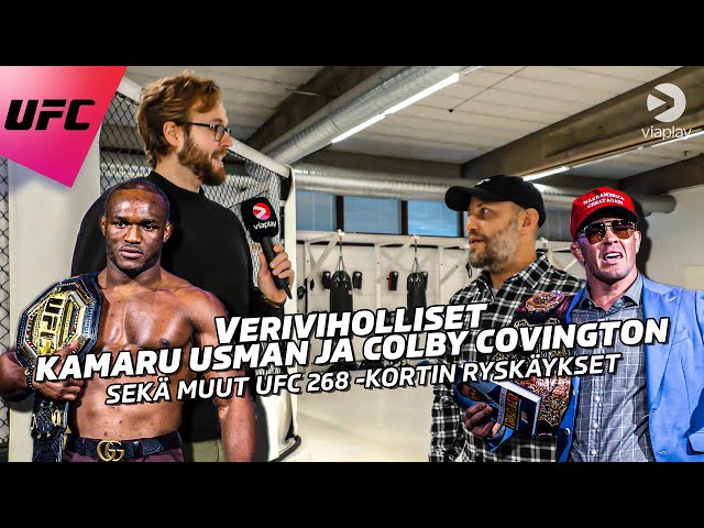 UFC 268: Nyt ratkaistaan välit vihollisten kesken | Kamaru Usman vs. Colby Covington 2