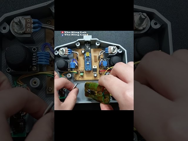 DIY RC Controller. Arduino Base. Download the STL file below the description