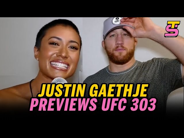 Justin Gaethje previews Makhachev vs Poirier and UFC 303 Conor Mcgregor's RETURN!