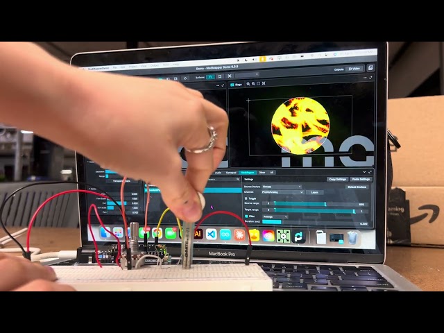 Controlling MadMapper w/ Arduino