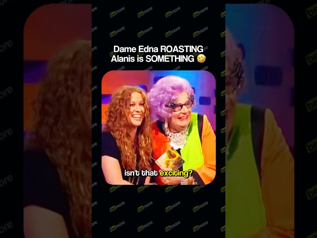 Dame Edna's Brutal Alanis ROAST #vintage #funny