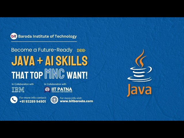 ☕🤖 𝐁𝐞𝐜𝐨𝐦𝐞 𝐚 𝐅𝐮𝐭𝐮𝐫𝐞-𝐑𝐞𝐚𝐝𝐲 𝐉𝐚𝐯𝐚 + 𝐀𝐈 𝐃𝐞𝐯𝐞𝐥𝐨𝐩𝐞𝐫 | 𝐒𝐤𝐢𝐥𝐥𝐬 𝐓𝐡𝐚𝐭 𝐓𝐨𝐩 𝐌𝐍𝐂𝐬 𝐖𝐚𝐧𝐭 🚀