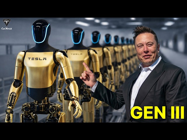 New Tesla Bot Gen 3 Capabilities Change Everything. Elon Musk Reveals 50% Cheaper
