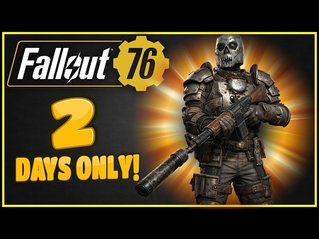 Don't Miss The Best Armor In The Game! (2 Days Only) - Fallout 76