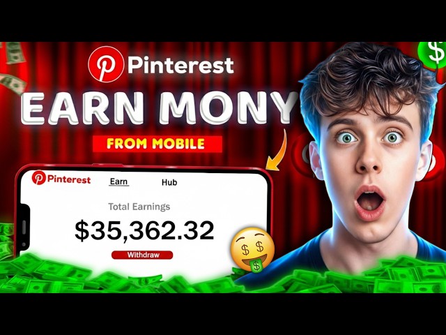 How to Earn money with Pinterest in Mobile | Pinterest Affiliate Marketing ||