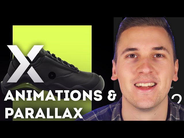 Editor X Tutorial: Working with media (animations, parallax, focal point ...)