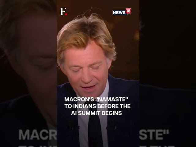 #MacronOnFirstpost: ਫਰਾਂਸ ਦੇ ਰਾਸ਼ਟਰਪਤੀ ਨੇ ਭਾਰਤੀਆਂ ਨੂੰ ਕਿਹਾ 'ਨਮਸਤੇ' | Emmanuel Macron | N18S