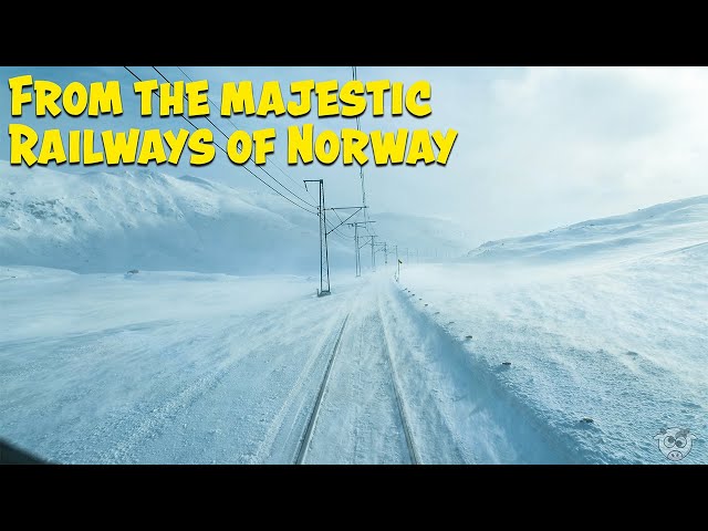 The Best Of Norway's Railway WINTER Cab Views