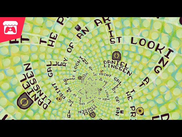 Print Gallery Of An Artist - A short platformer exploring recursive spaces!