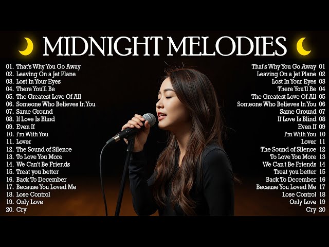 Midnight Melodies 🌙 Heartfelt Acoustic Pop for a Quiet Night
