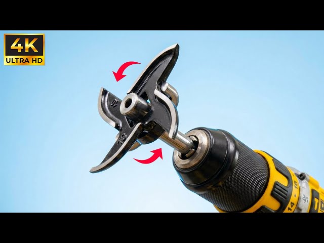 Sharper Than a Razor! Simple 5 Minute Trick To Sharpen Your Meat Grinder | Creative Inventions