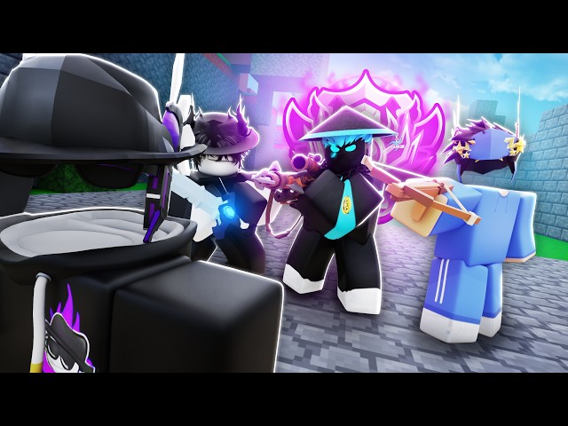 How I CLUTCHED a 1v3 in Ranked.. (Roblox Bedwars)