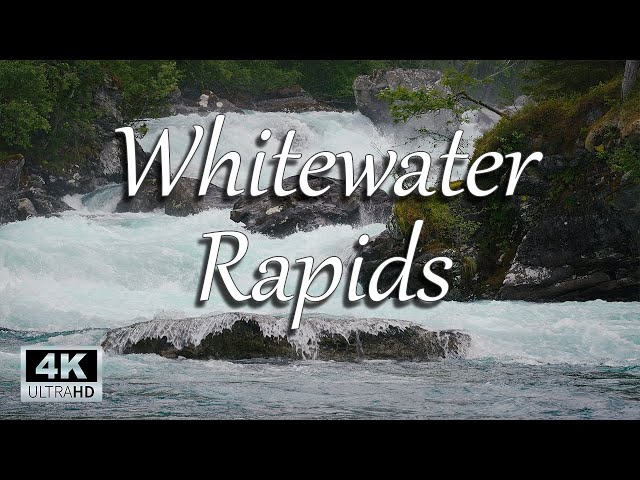 Whitewater Rapids Sounds for Sleep & Relaxation | Soothing Nature White Noise