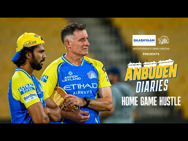Training session at Chepauk | Super Kings hustling | Anbuden Diaries | IPL 2026