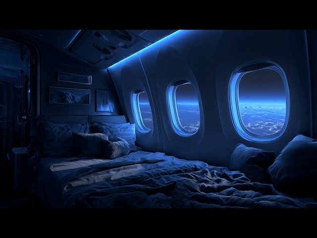 Airplane White Noise | Tinnitus Masking & Deep Sleep | No Ads | Jet Engine | 12 Hours