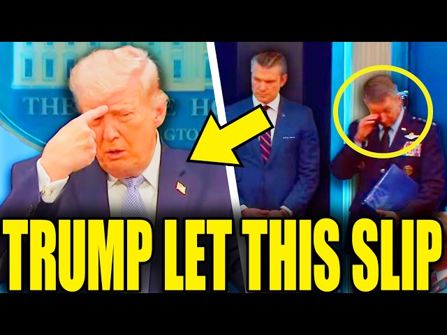 Confused Trump Leaks War Secret As General Tries To Stop Him