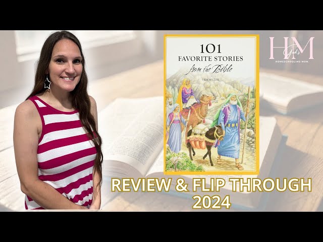 101 Favorite Stories of The Bible Flip Through 2024