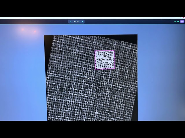 AI-Powered defect detection in woven materials with YOLO | Hammer-IMS