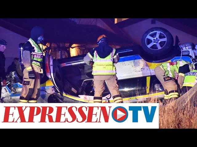 Polis dog i olycka under utryckning i Malmö