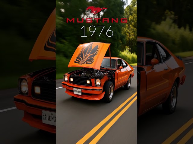 Mustang 2st Gen Evolution 1974–1978  Ford Mustang II to King Cobra